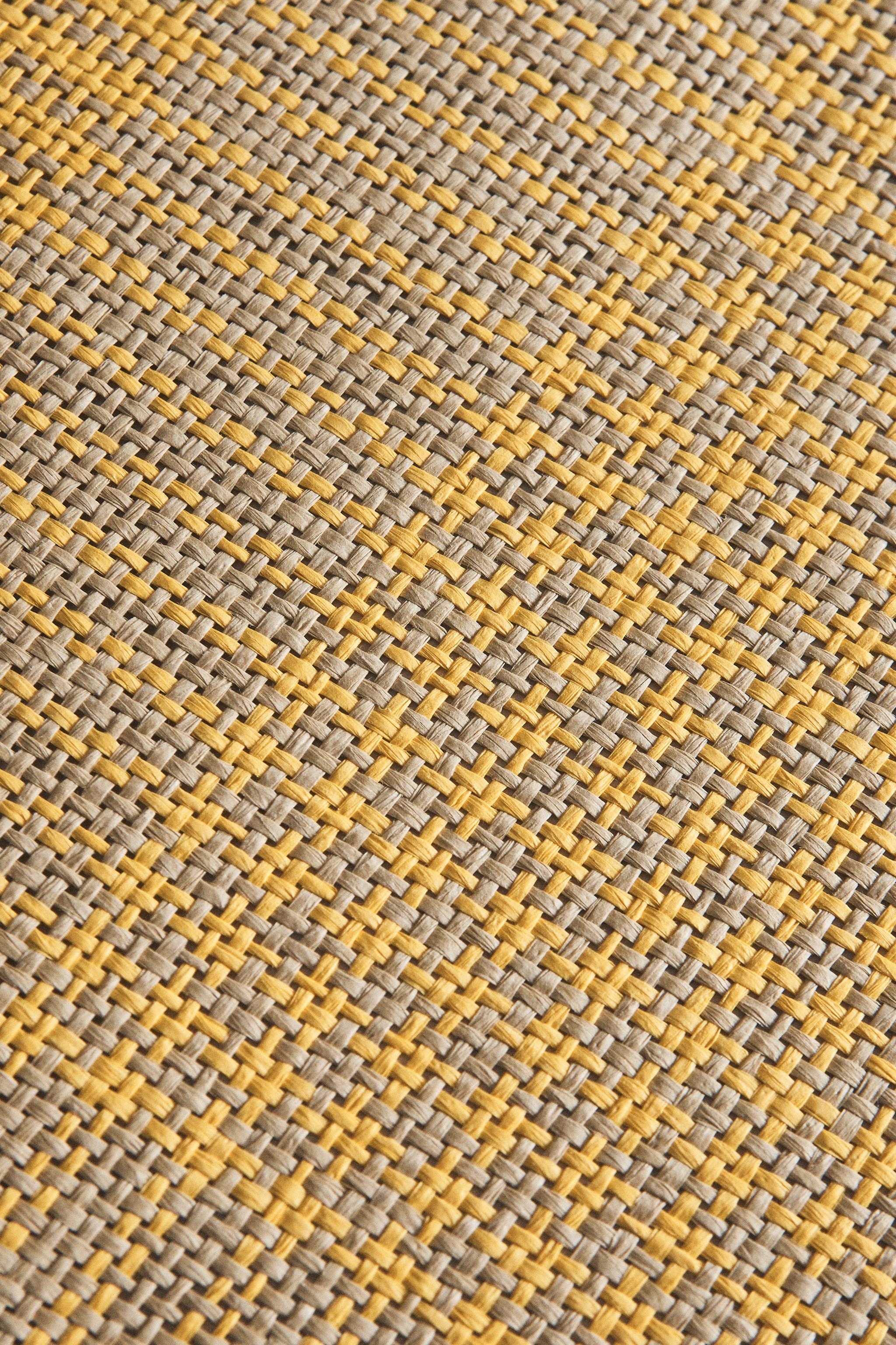 SET DE TABLE PAPIER CARREAUX